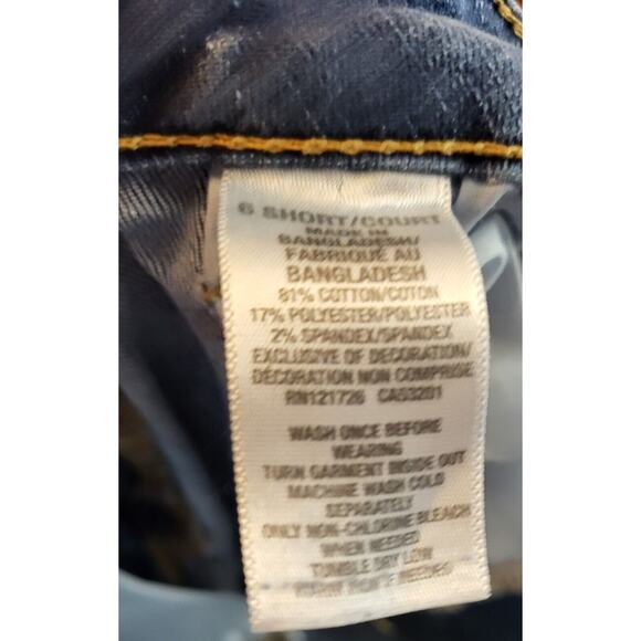 Aeropostale Low Rise Distressed Skinny (Size 6 Short) Jeans - Picture 7 of 10